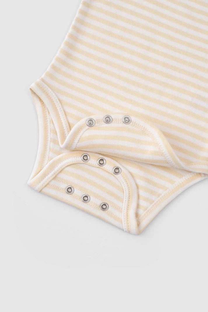 Organic Cotton Long Sleeve Bodysuit Sets - Playtime