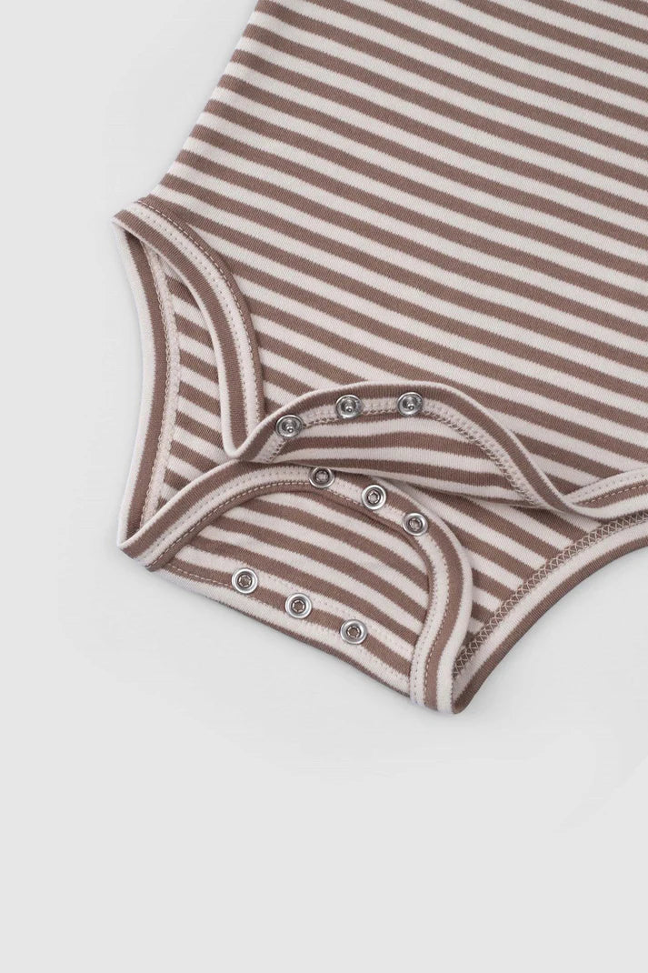 Organic Cotton Long Sleeve Bodysuit Sets - Playtime