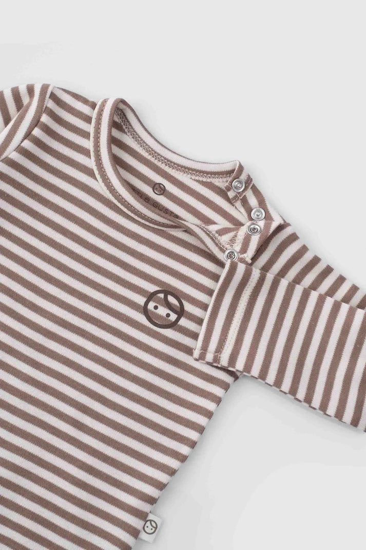 Organic Cotton Long Sleeve Bodysuit Sets - Playtime