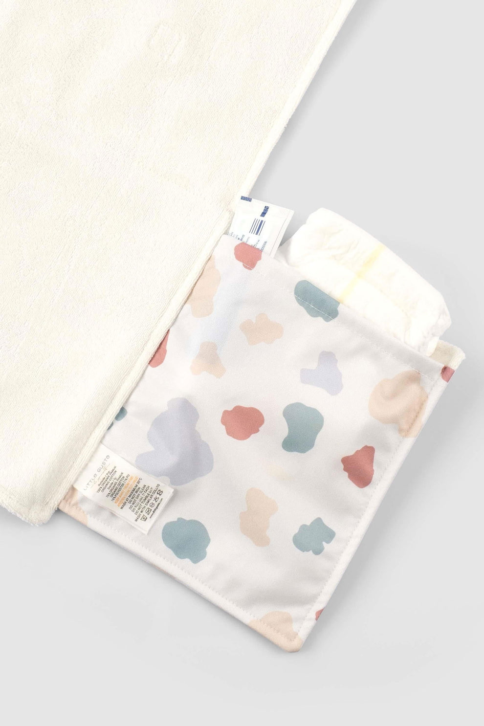 Organic Cotton Underpads with Pockets - Animal Patterned