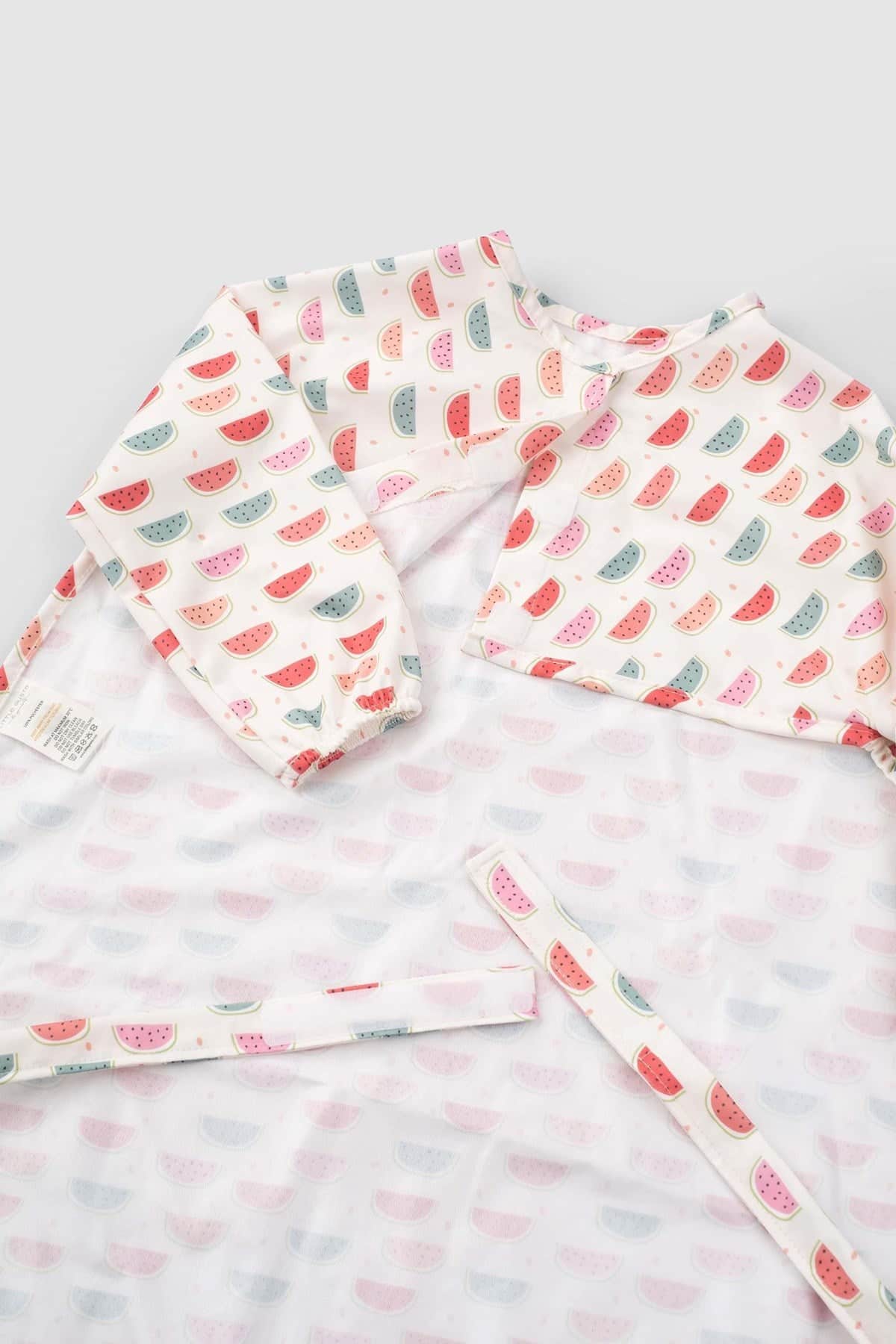 Liquid Proof Smock Bib - Watermelon