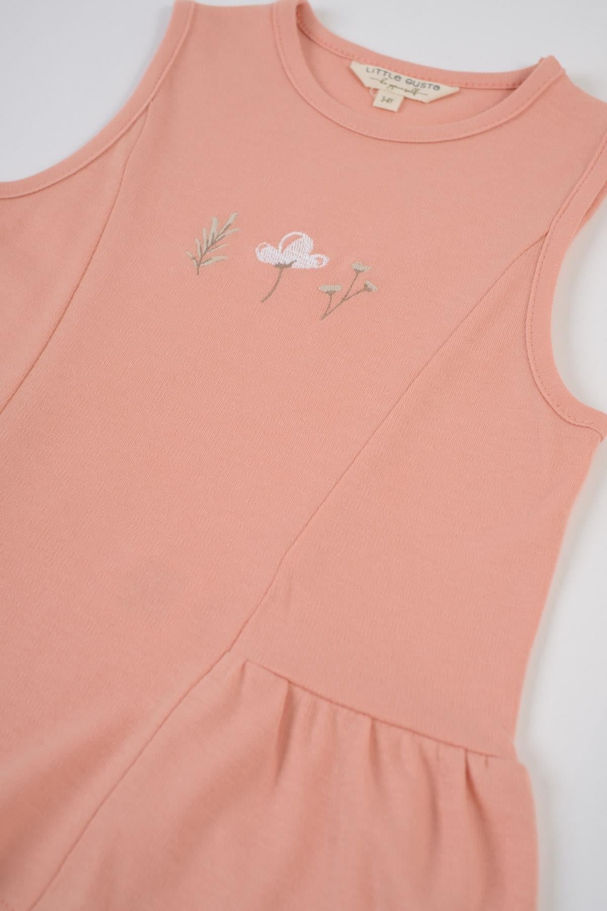 Pink Bamboo Ruffled Blouse for Kids - Soft, Stylish & Eco-Friendly