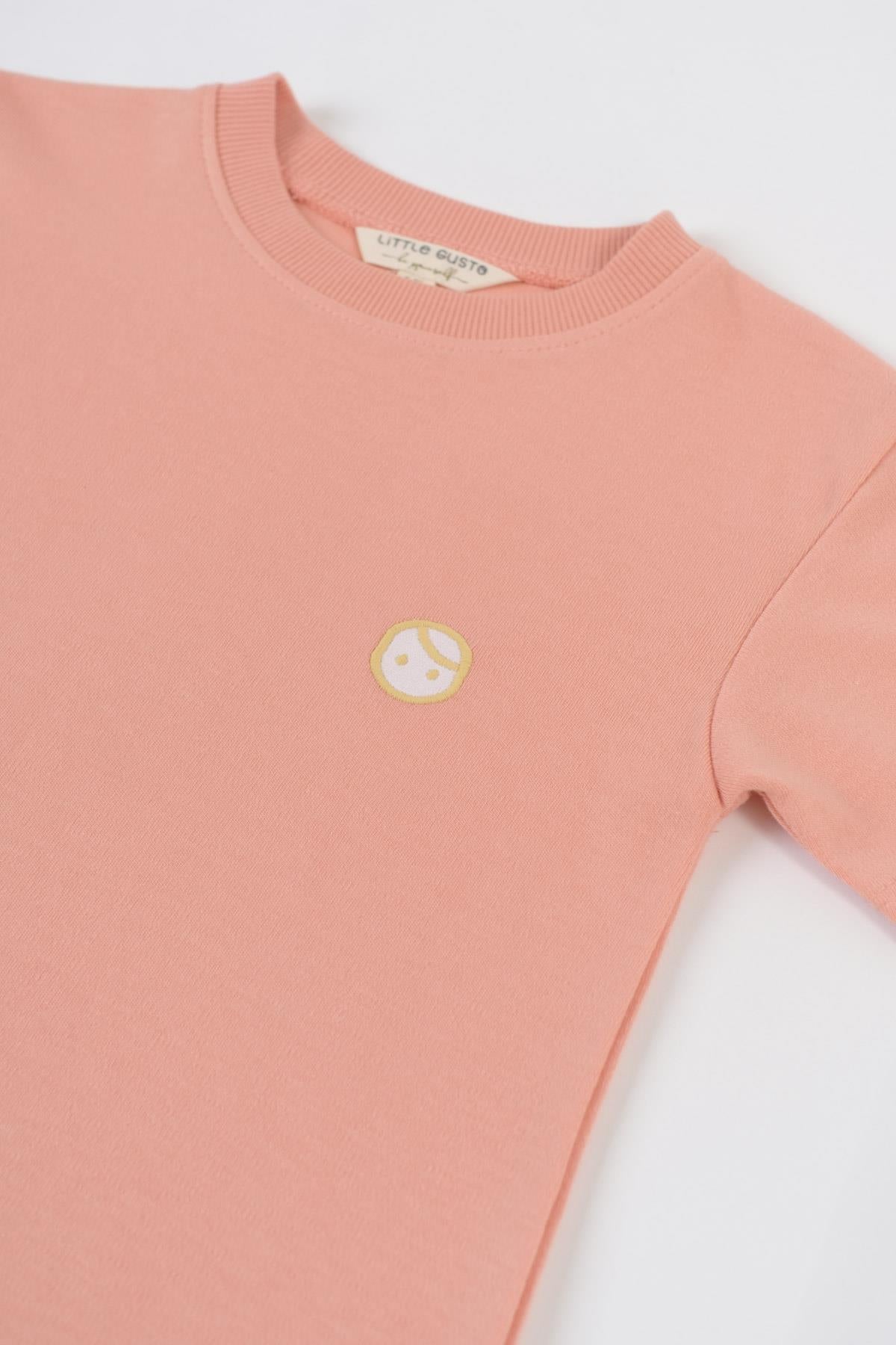 Pink Bamboo T-Shirt for Kids Girls | Soft & Eco-Friendly