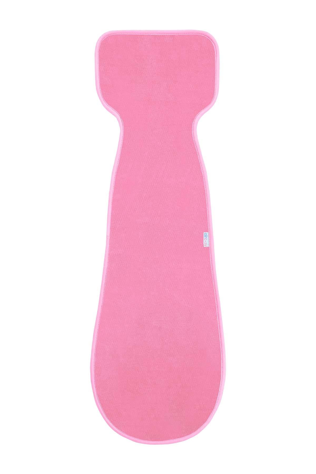 Organic Cotton Dark Pink Kids Car Seat Cushion ( 3-6 Years )