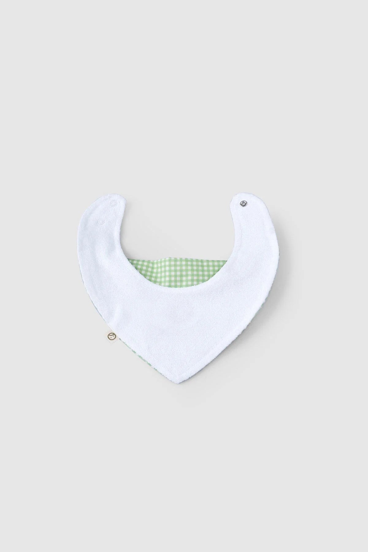 Organic Cotton Liquid Proof Bandana Bib Set - Picnic (2 Pack)