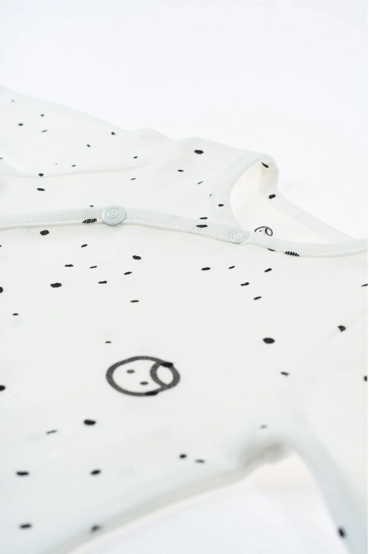 Organic Cotton Onesie-White Cosmos