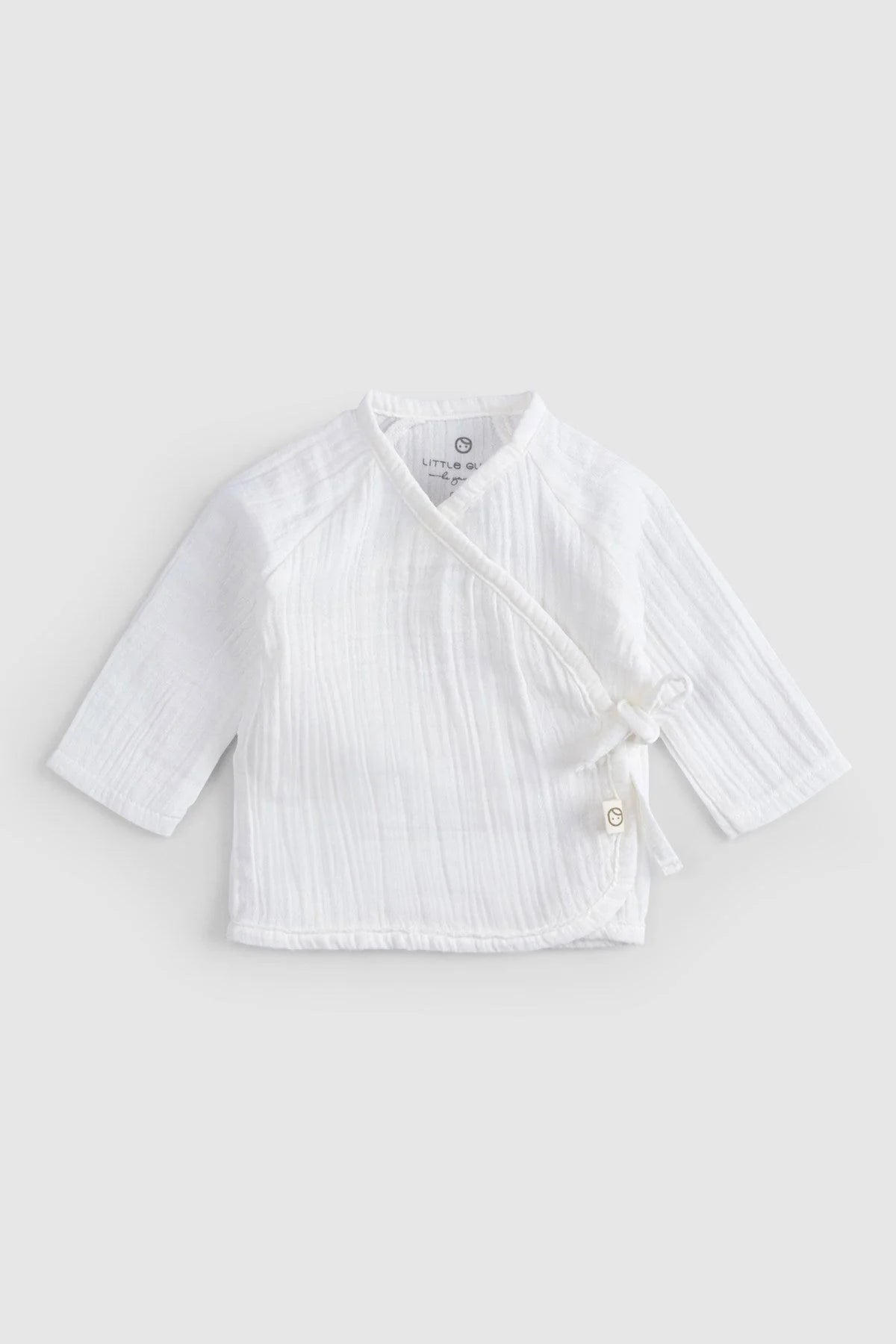 Organic Cotton Muslin Newborn Set - White (10 Pcs)