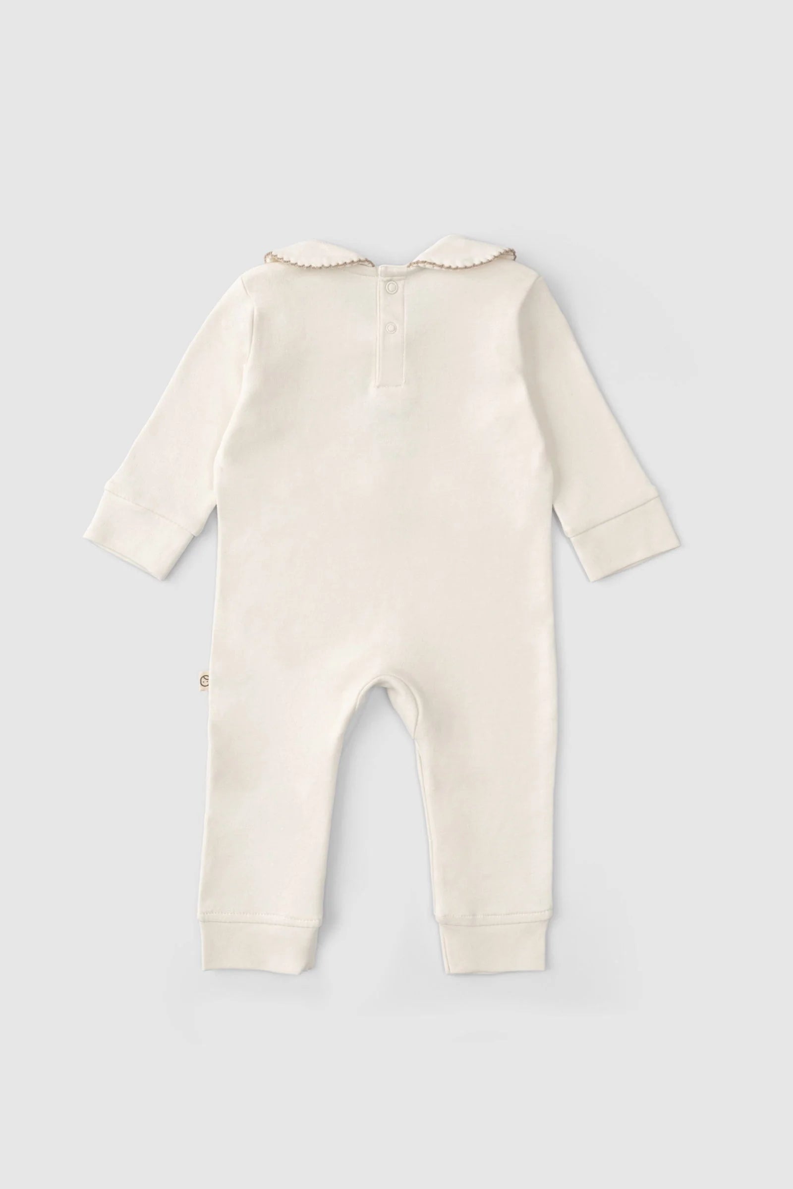 Organic Cotton Onesie with Snaps - Playtime Bear