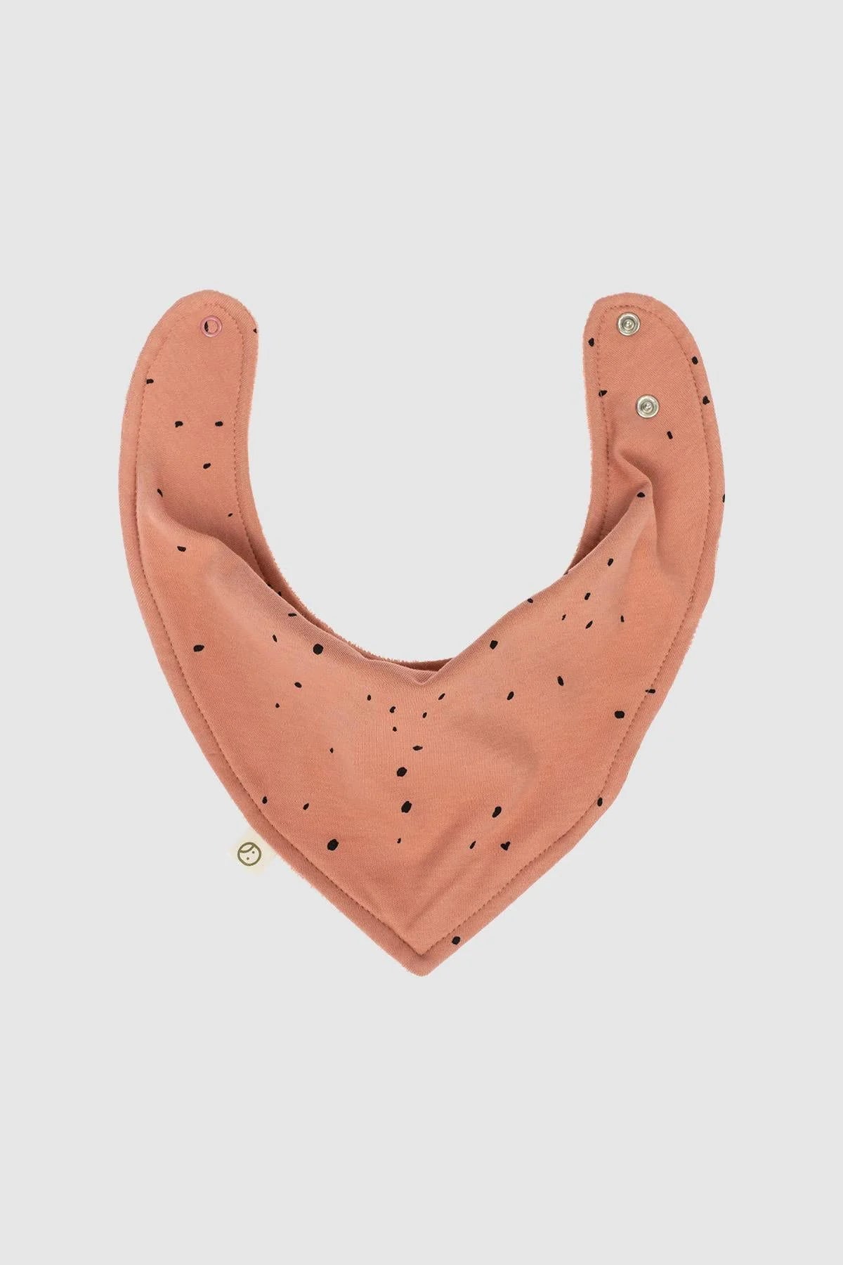 Liquid Proof Organic Cotton Scarf Bib - Cosmos Pink