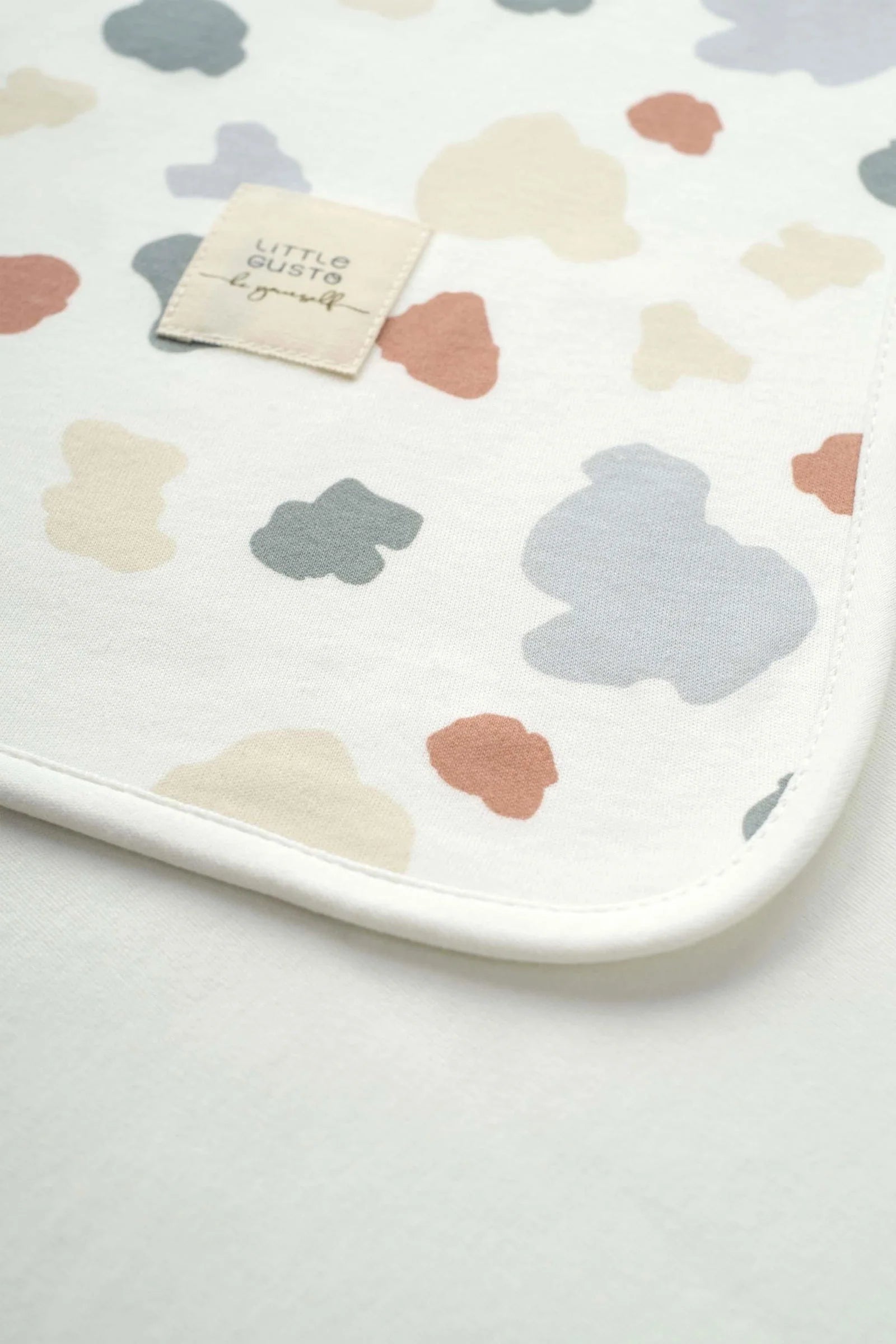 Organic Cotton Double Layer Baby Blanket - Animal Pattern
