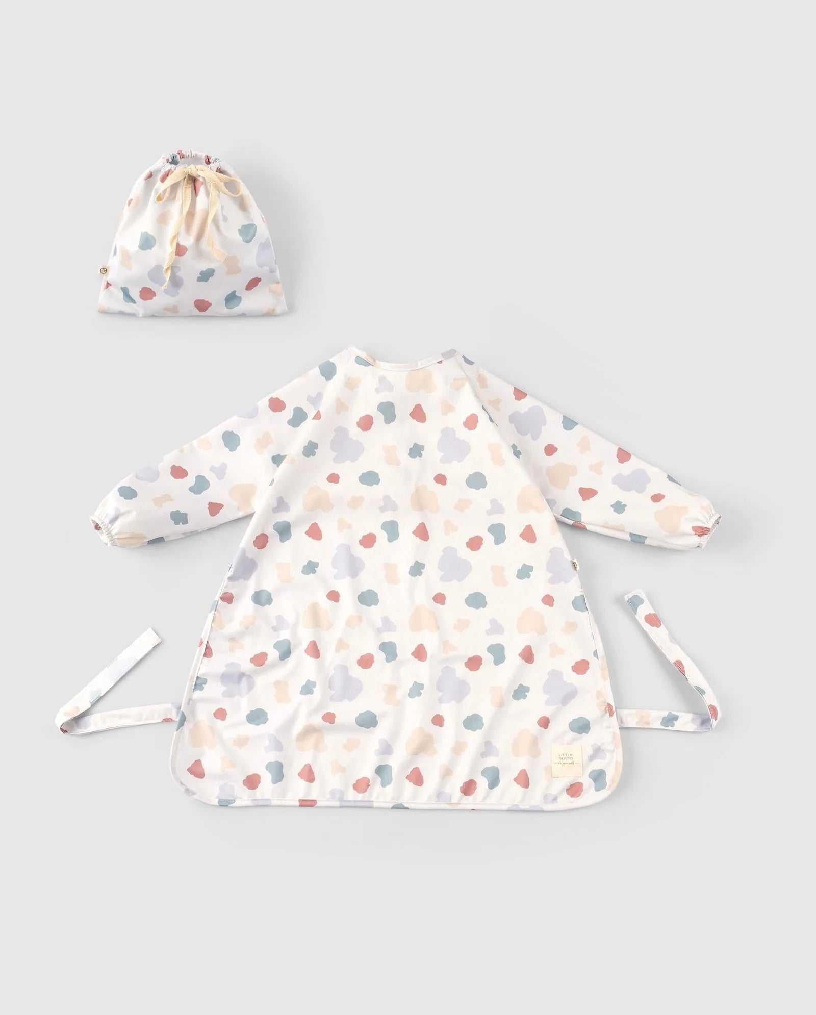 Liquid Proof Smock Bib - Animal Pattern