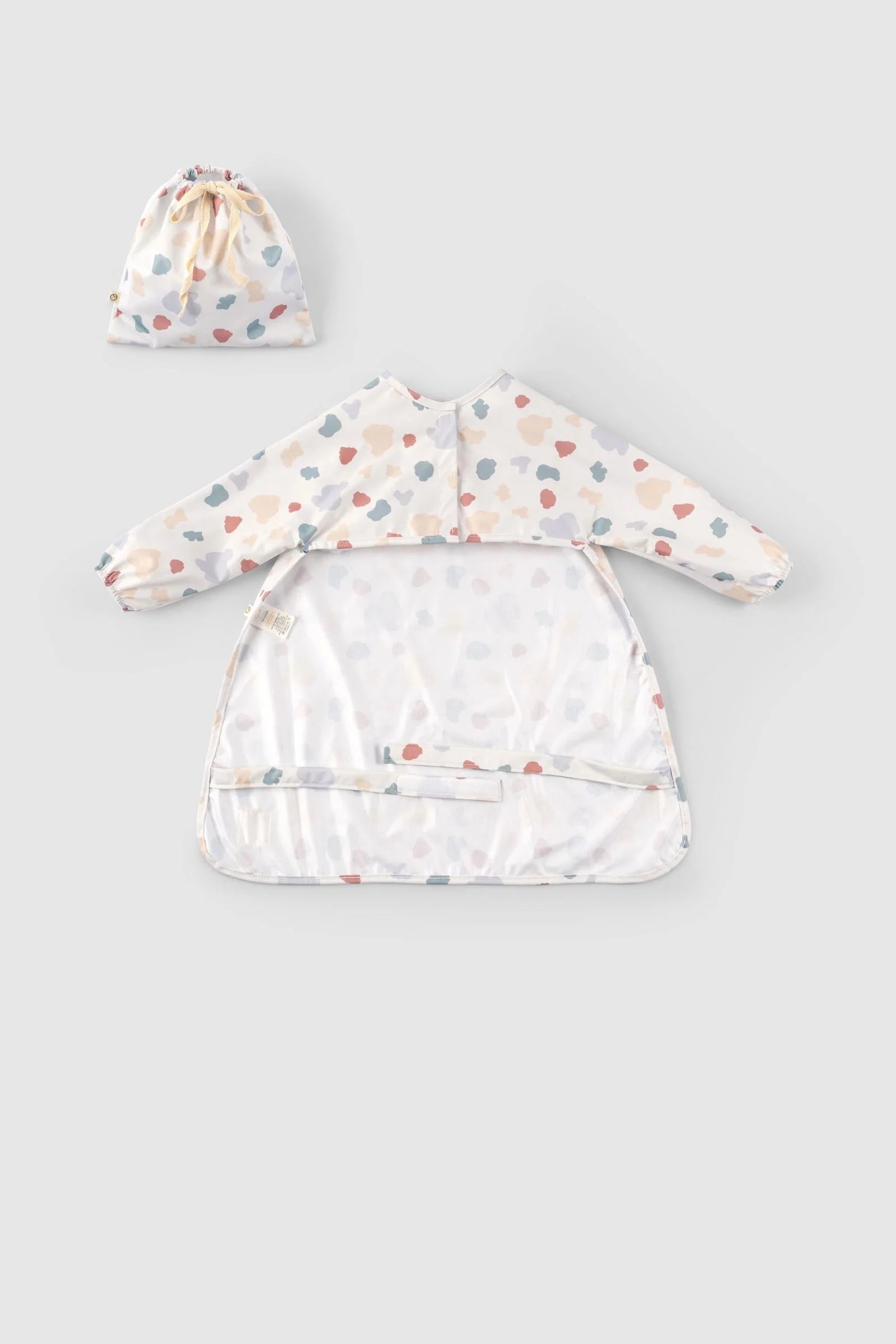Liquid Proof Smock Bib - Animal Pattern