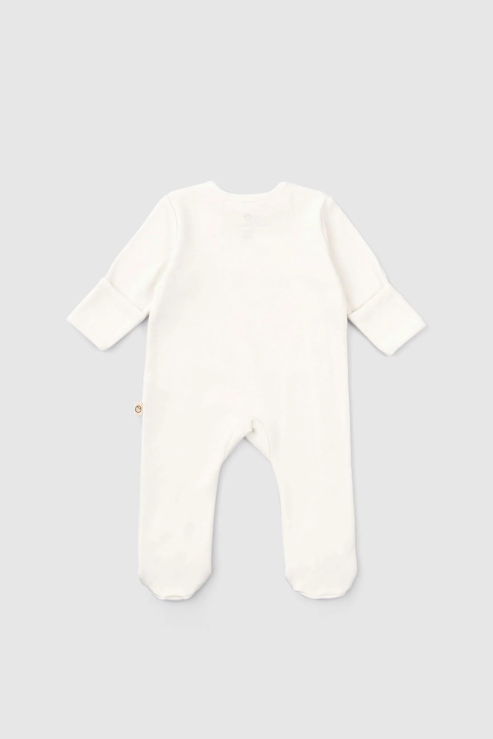 Organic Cotton Footed Onesie Set with Gusto Print (2-pack)