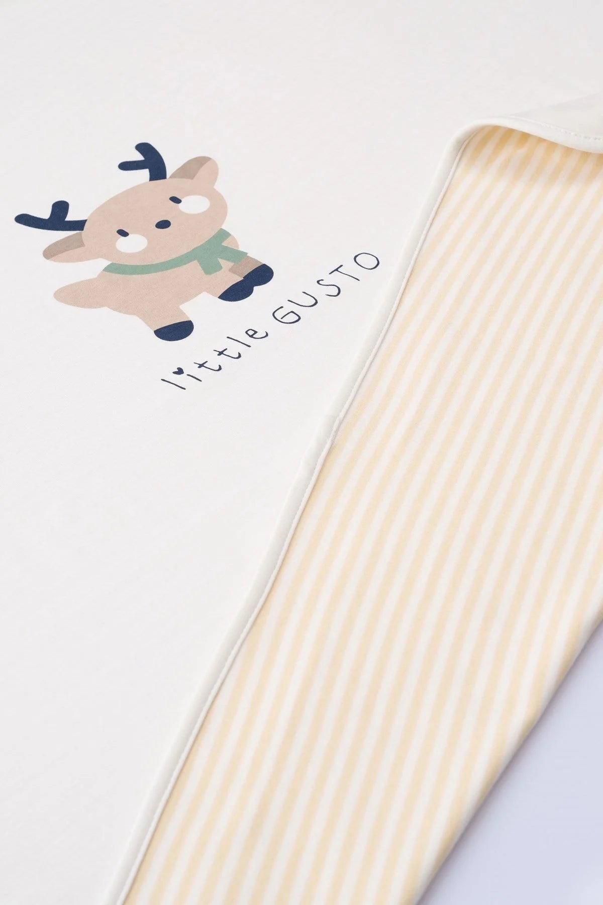 Organic Cotton Double Layer Playtime Baby Blanket - Roe