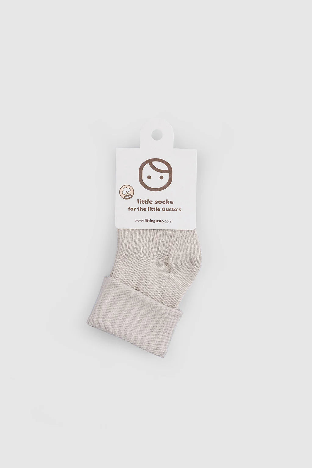 Organic Baby Socks - Beige