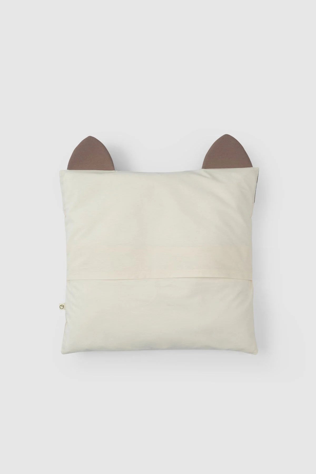 Organic Cotton Square Pillow - Fox