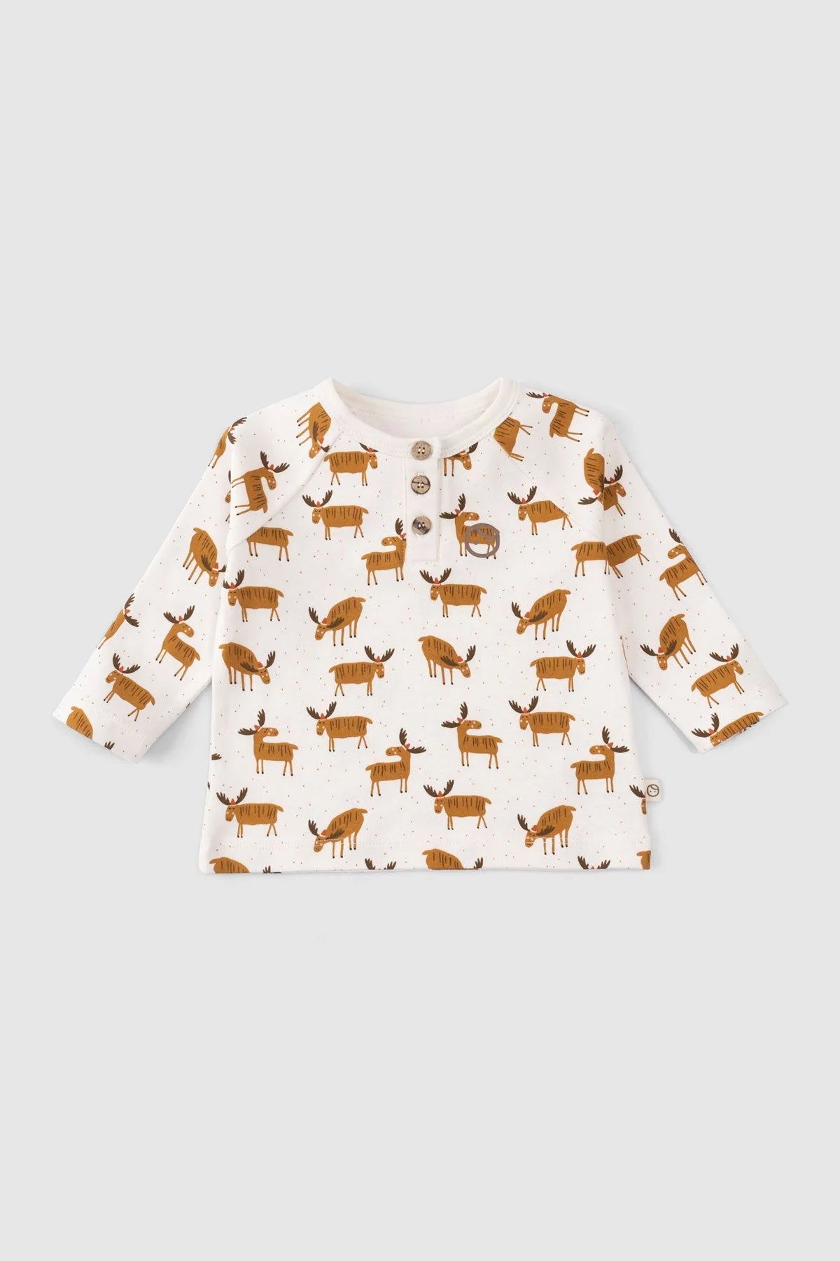 Organic Cotton Pyjama Set - Deer Pattern