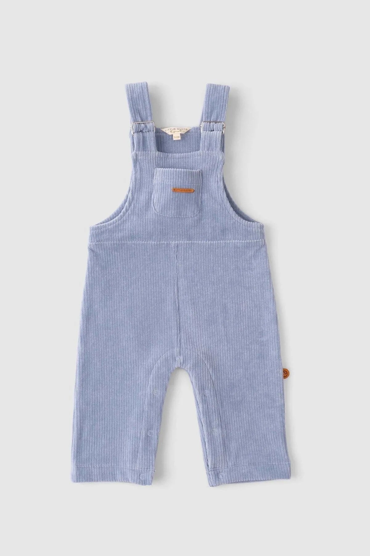 Velvet Overall - Blue
