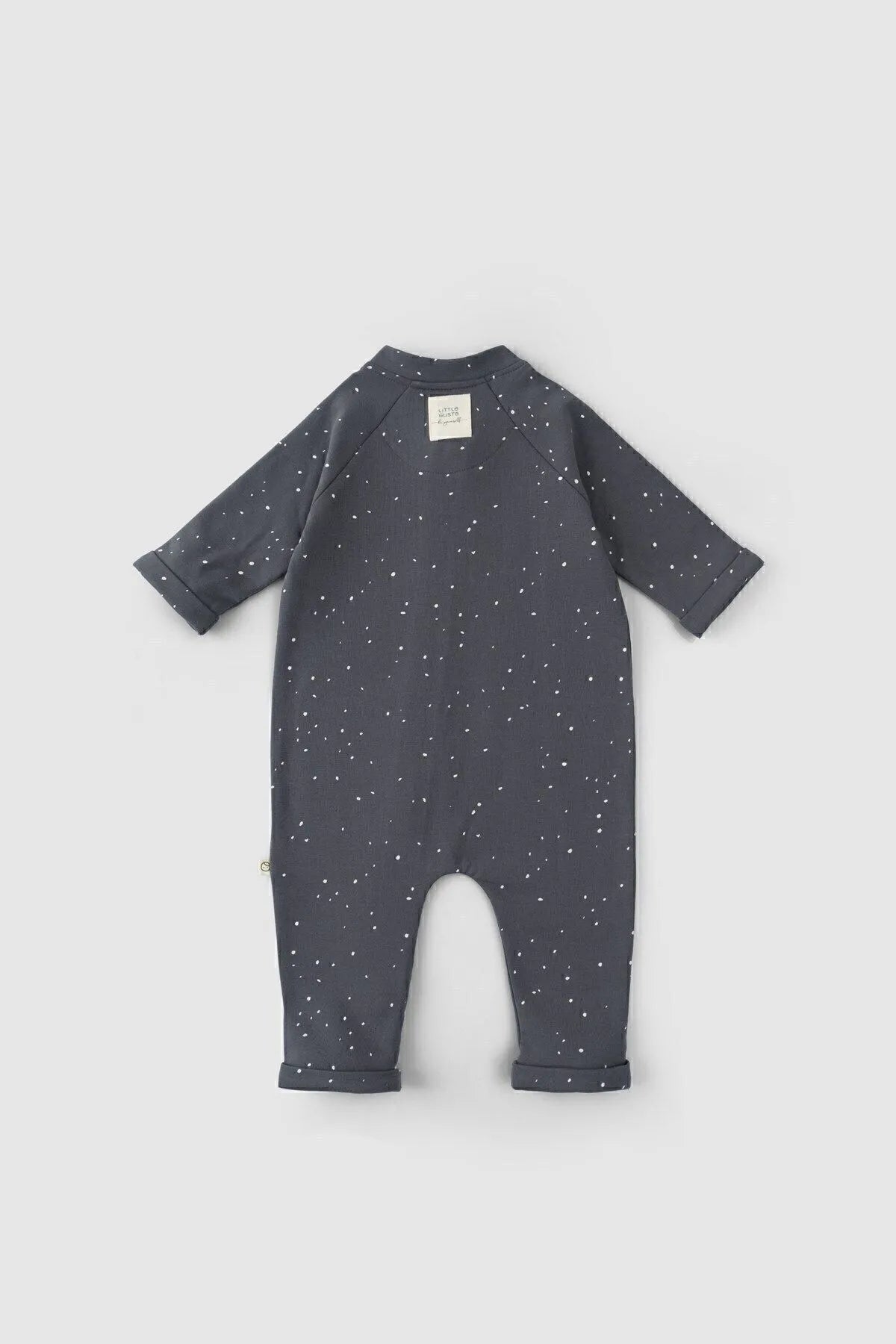Organic Cotton Long Sleeve Onesie - Cosmos