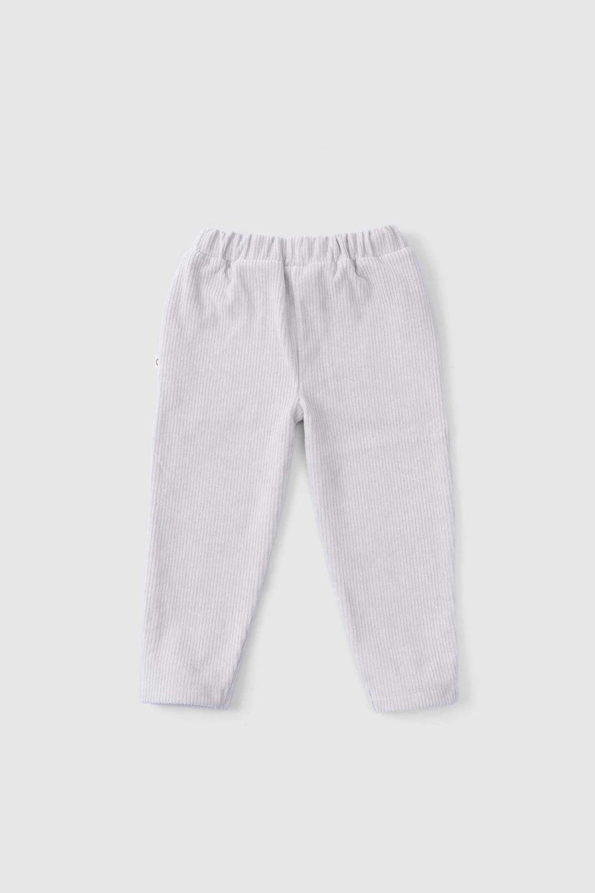 Velvet Tracksuit Set - Gray