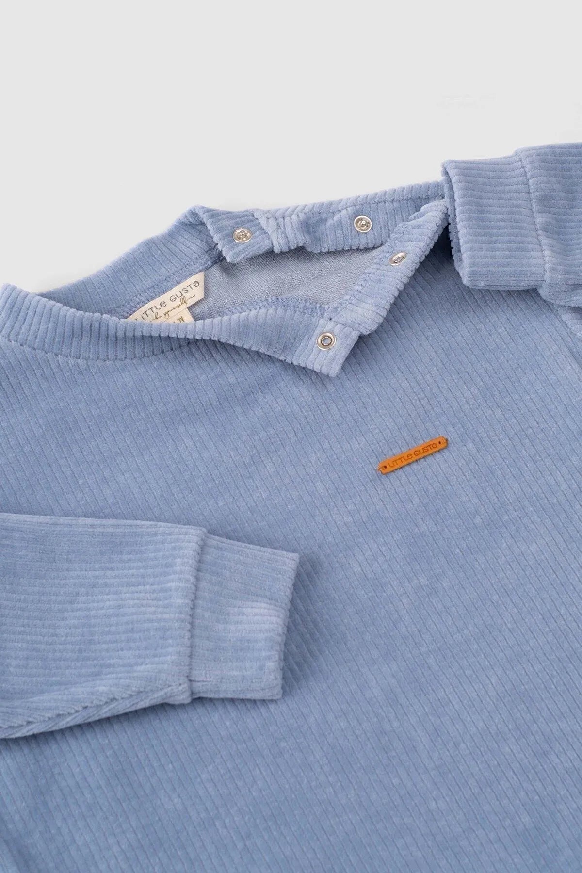 Velvet Tracksuit Set - Blue