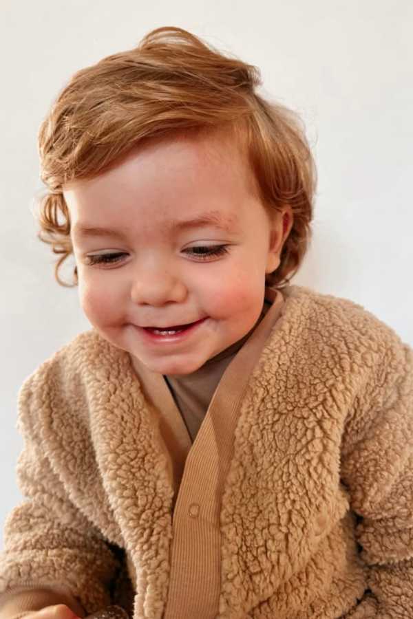 Wellsoft Organic Cotton Baby Jacket - Beige
