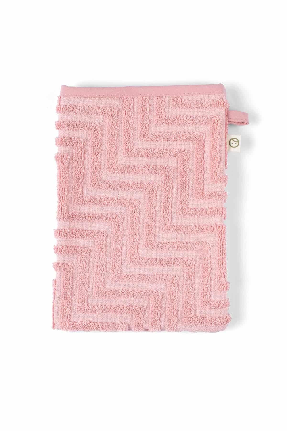 Organic Cotton Baby Towel and Pouch Set - Pink | Soft and Eco-Friendly Baby Care