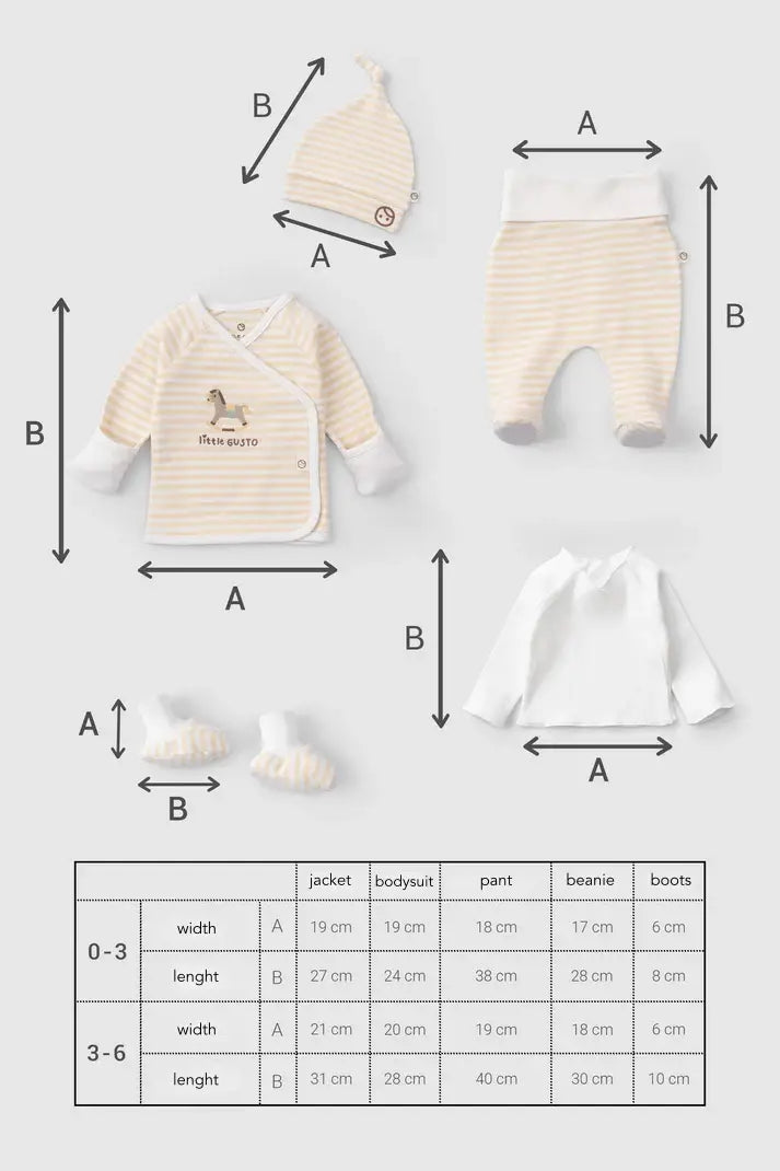 Organic Cotton Newborn Set - Playtime