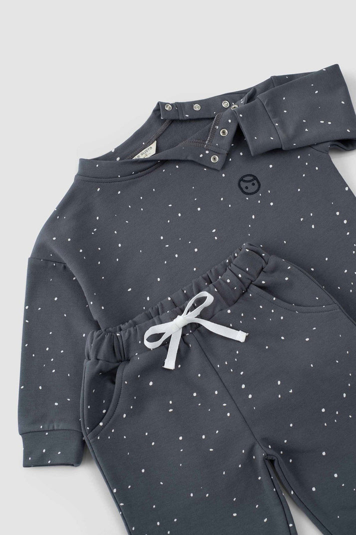 Organic Cotton Tracksuit Set - Cosmos