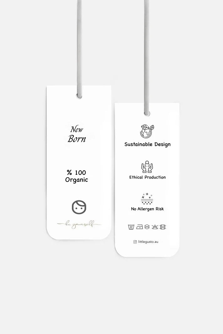 Organic Cotton White Newborn Gloves