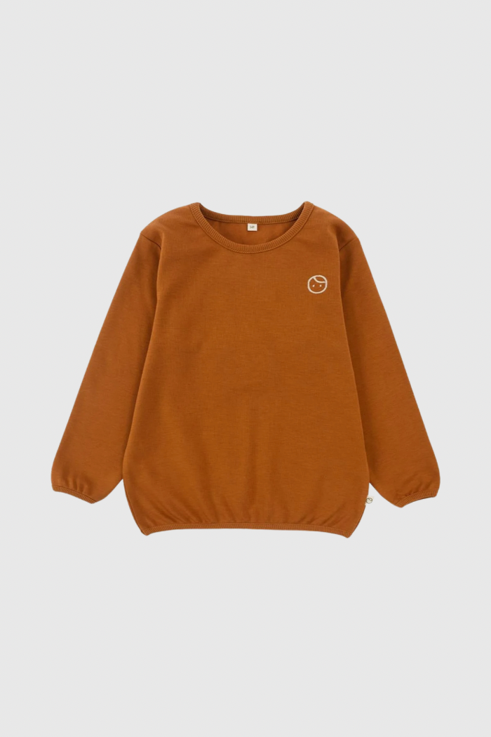 Organic Cotton Sweatshirt - Copper