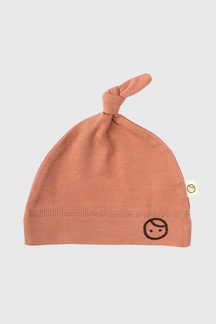 Organic Cotton Newborn Baby Hat - Pink
