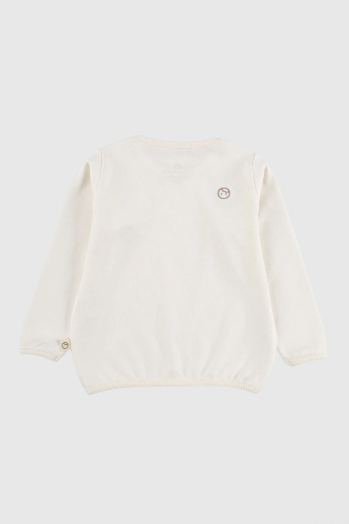 Organic Cotton Sweatshirt - White