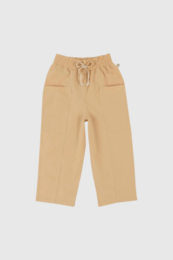 Organic Cotton Kids Pant - Yellow