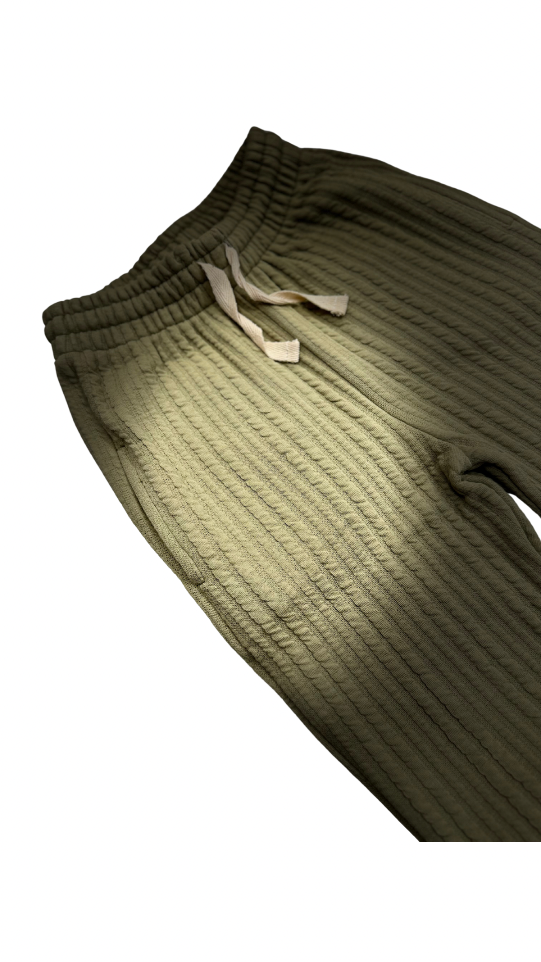 Organic Cotton Kids Sweatpants - Khaki | Comfortable