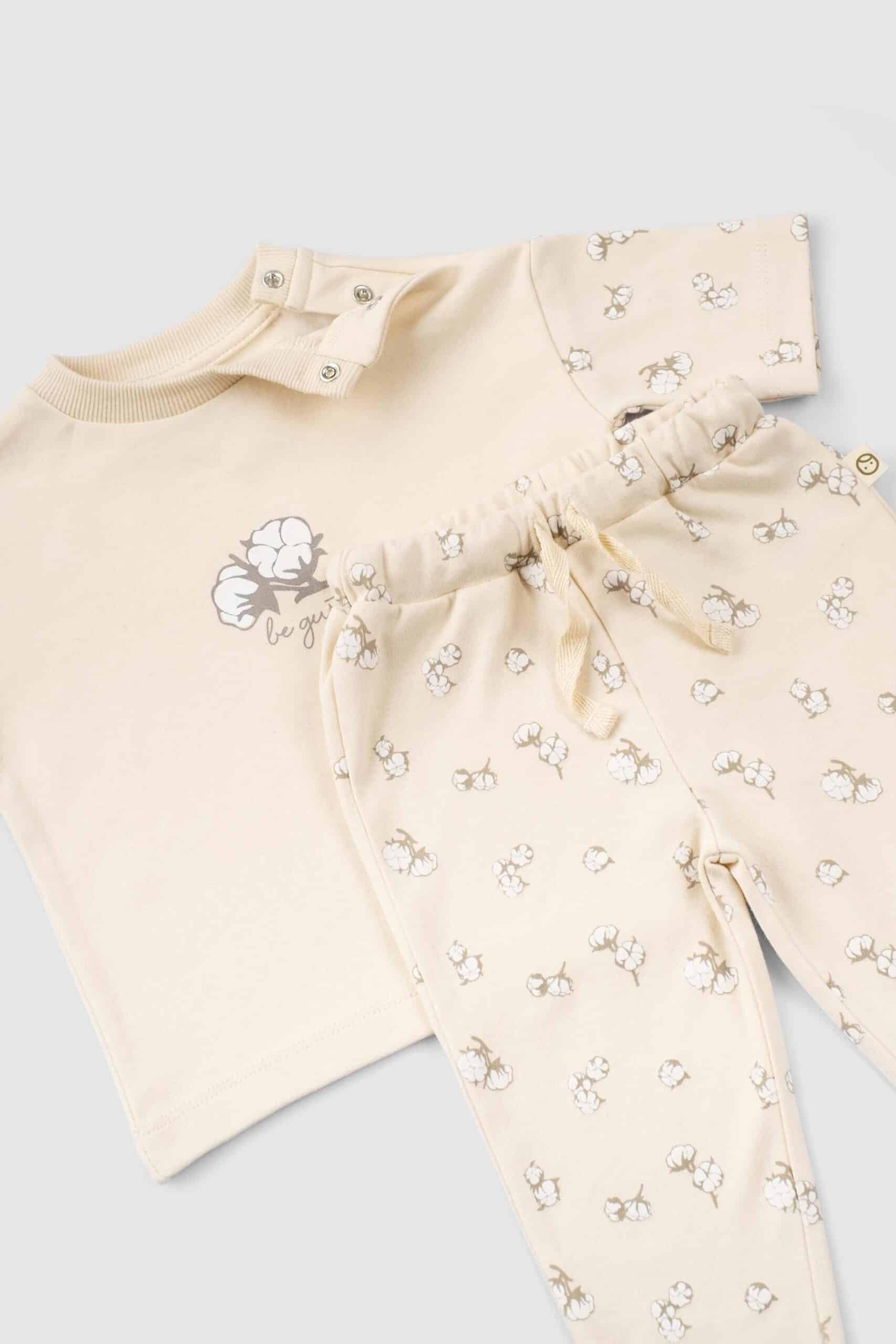 Cotton Pattern Organic Cotton Pyjama Set for Kids & Babies | Soft & Stylish Sleepwear