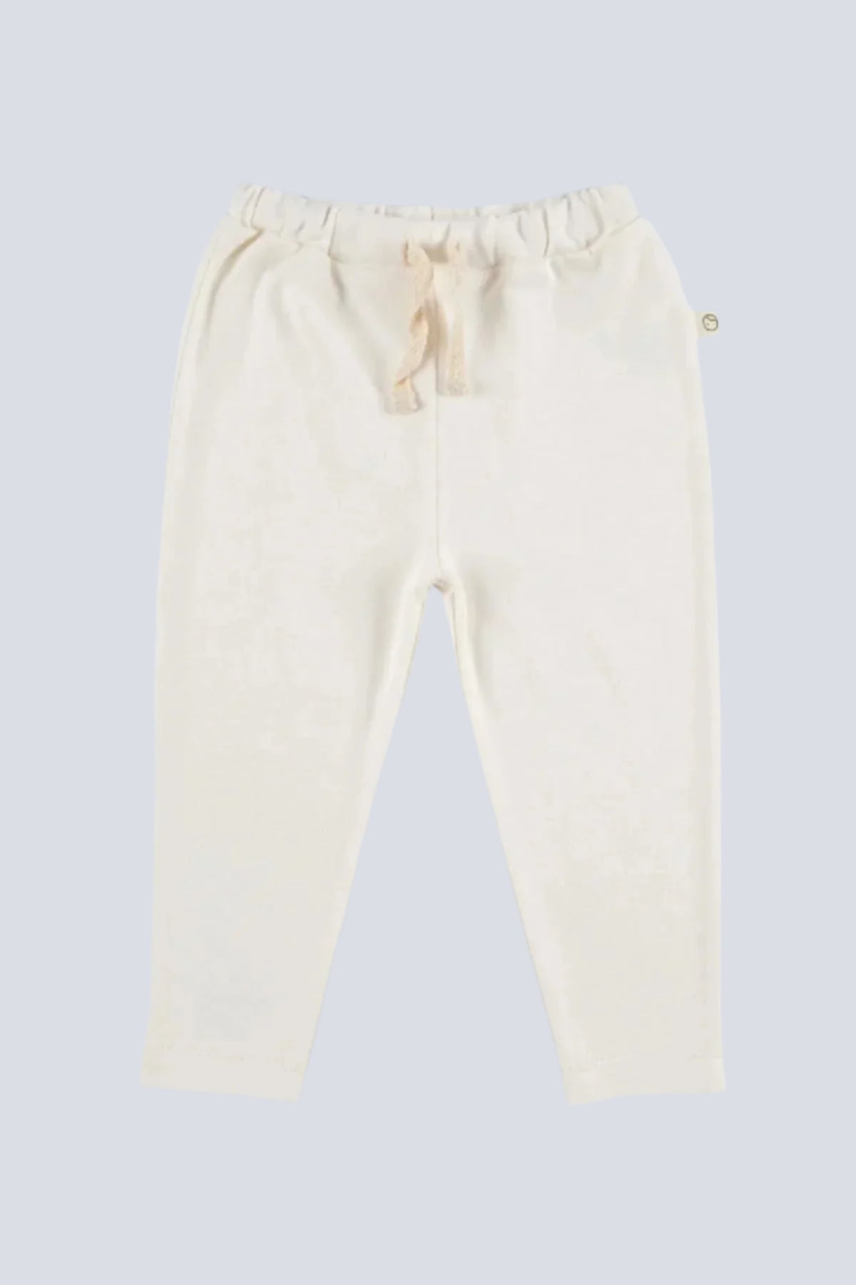Organic Cotton Baby Pyjama Set - White