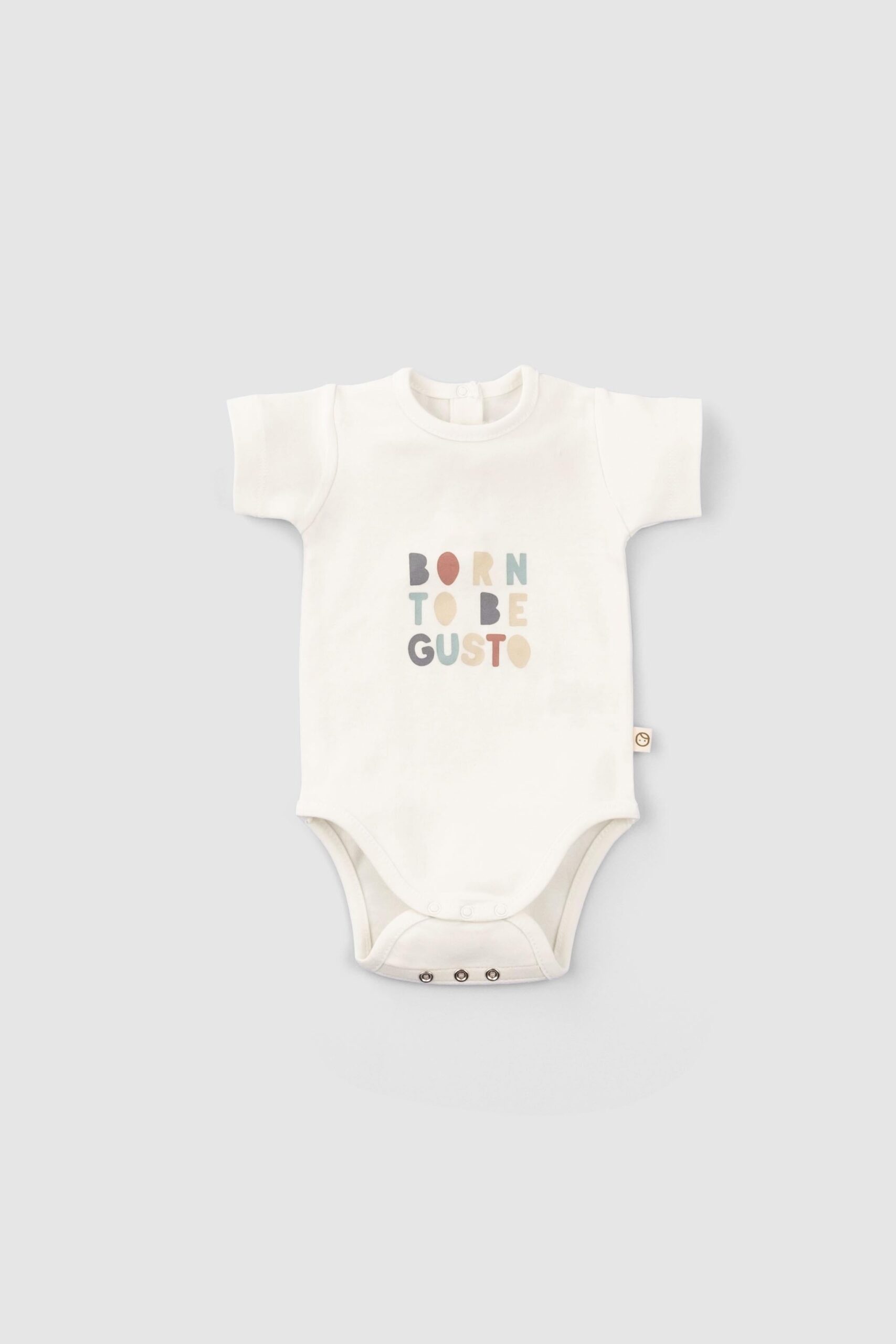 Animal Pattern Organic Cotton Short Sleeve Bodysuit Set (2 pcs) for Babies