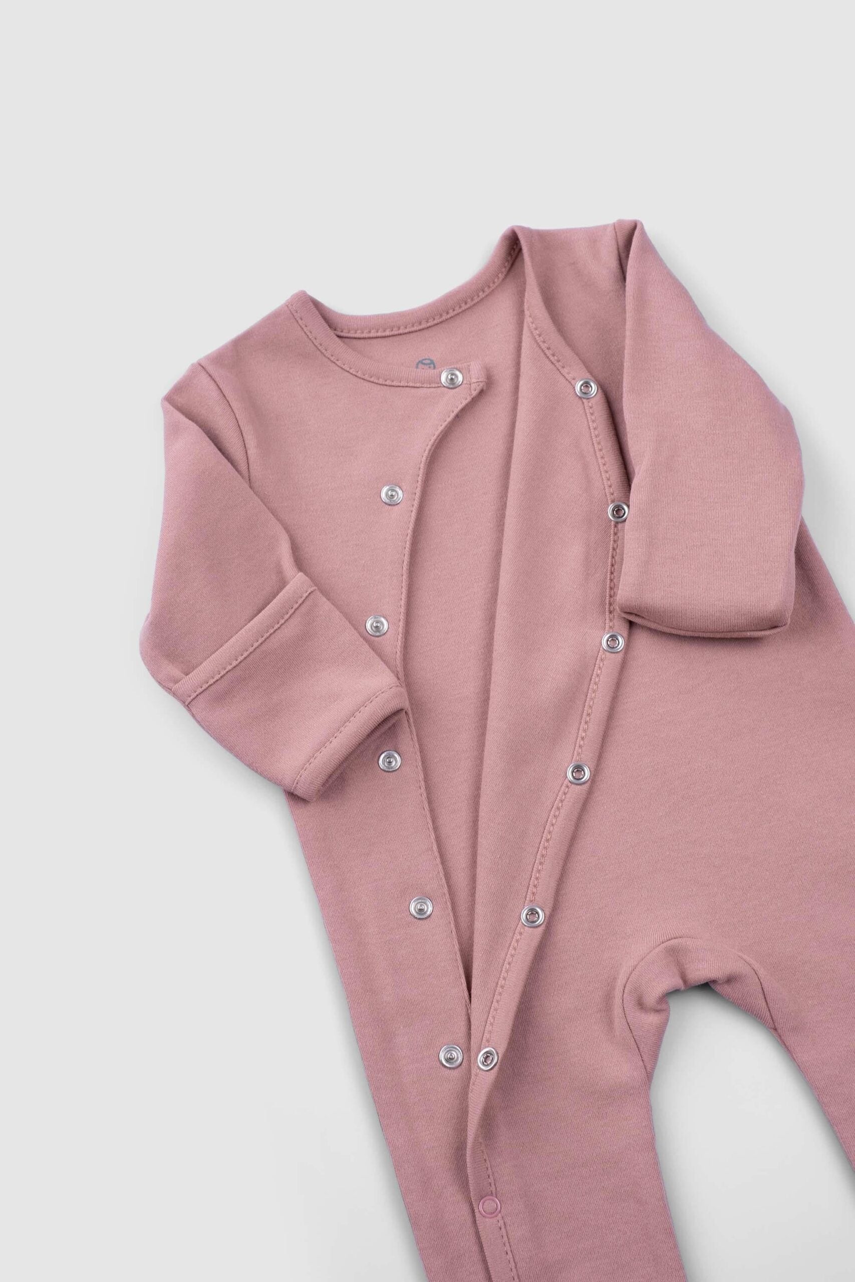 Organic Cotton Footed Onesie Set with Animal Print (2-Pack)