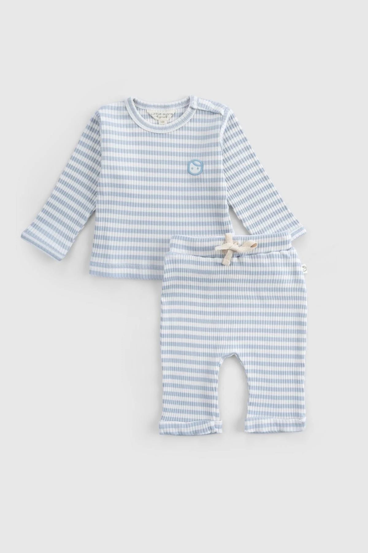 Organic Cotton Modal Baby Set - Blue