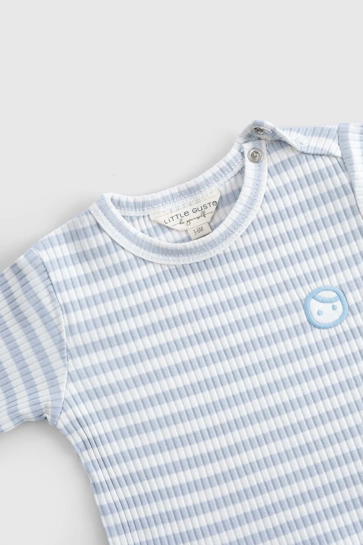 Organic Cotton Modal Baby Set - Blue