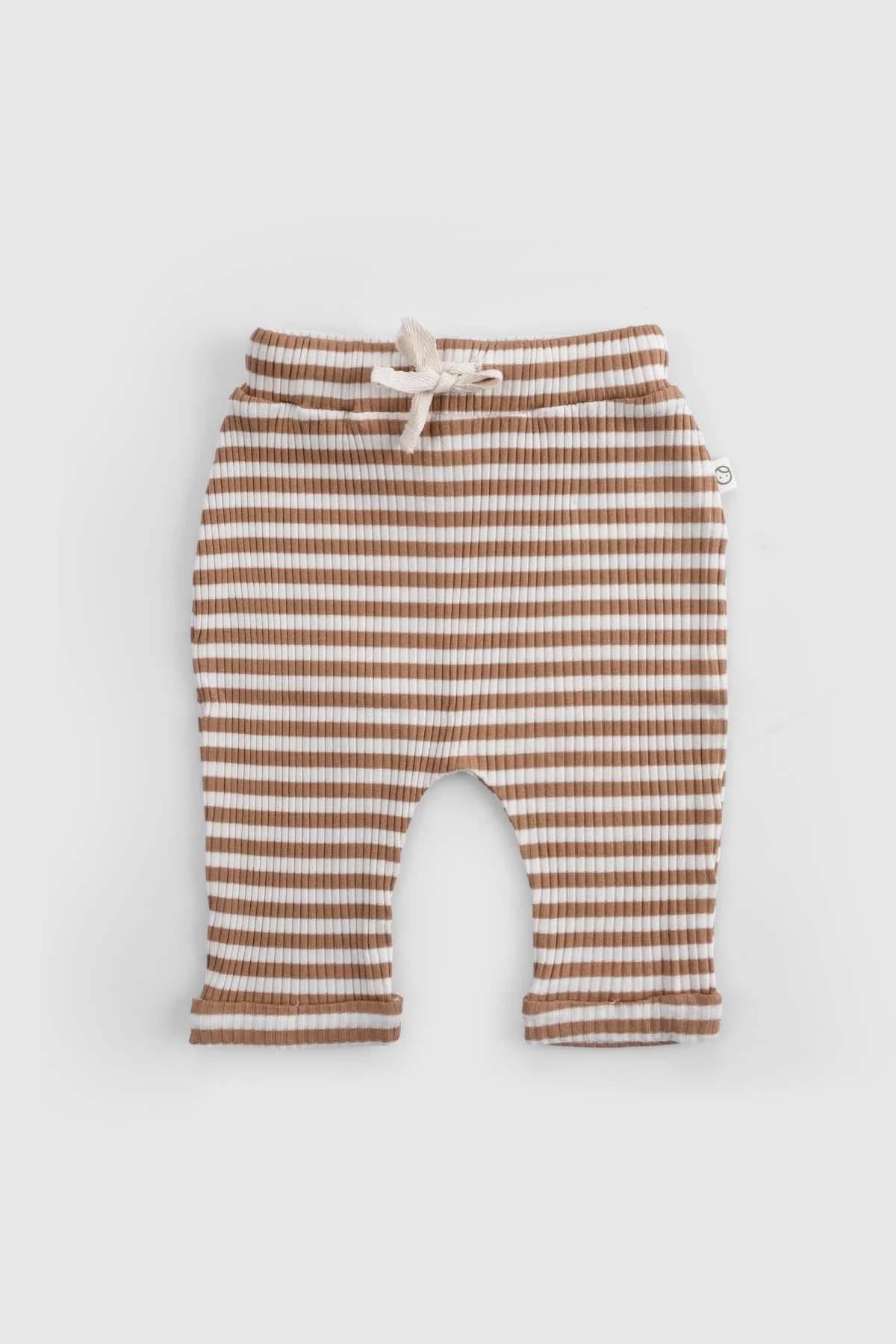 Organic Cotton Modal Baby Set - Brown