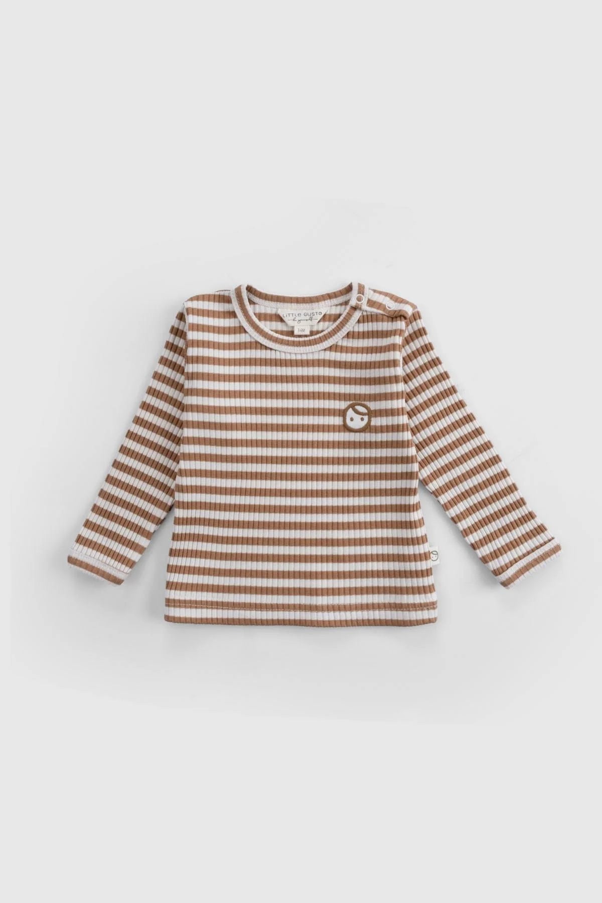 Organic Cotton Modal Baby Set - Brown