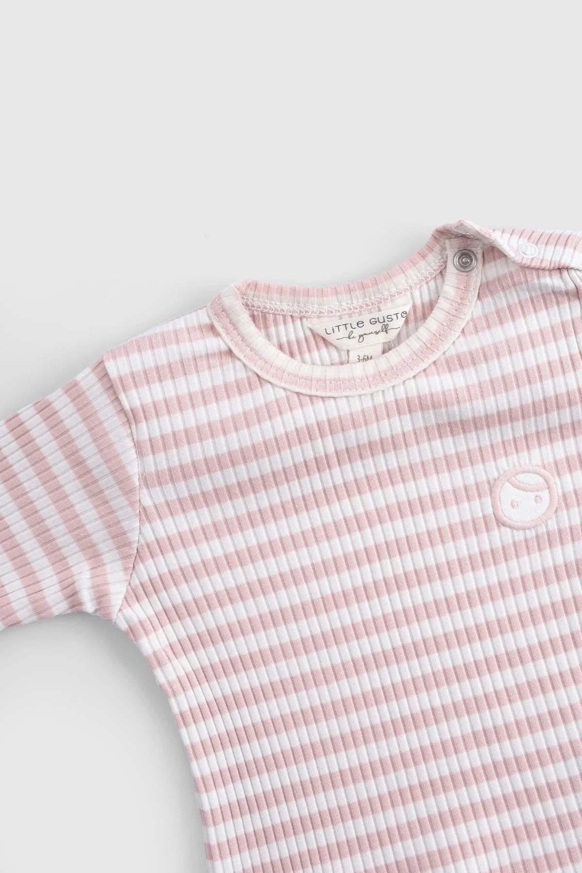 Organic Cotton Modal Baby Set - Pink
