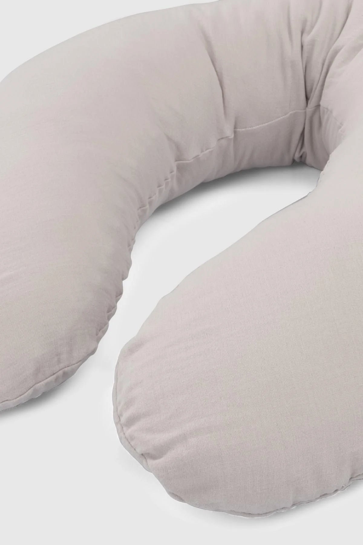 Organic Cotton Muslin Maternity and Nursing Pillow - Beige