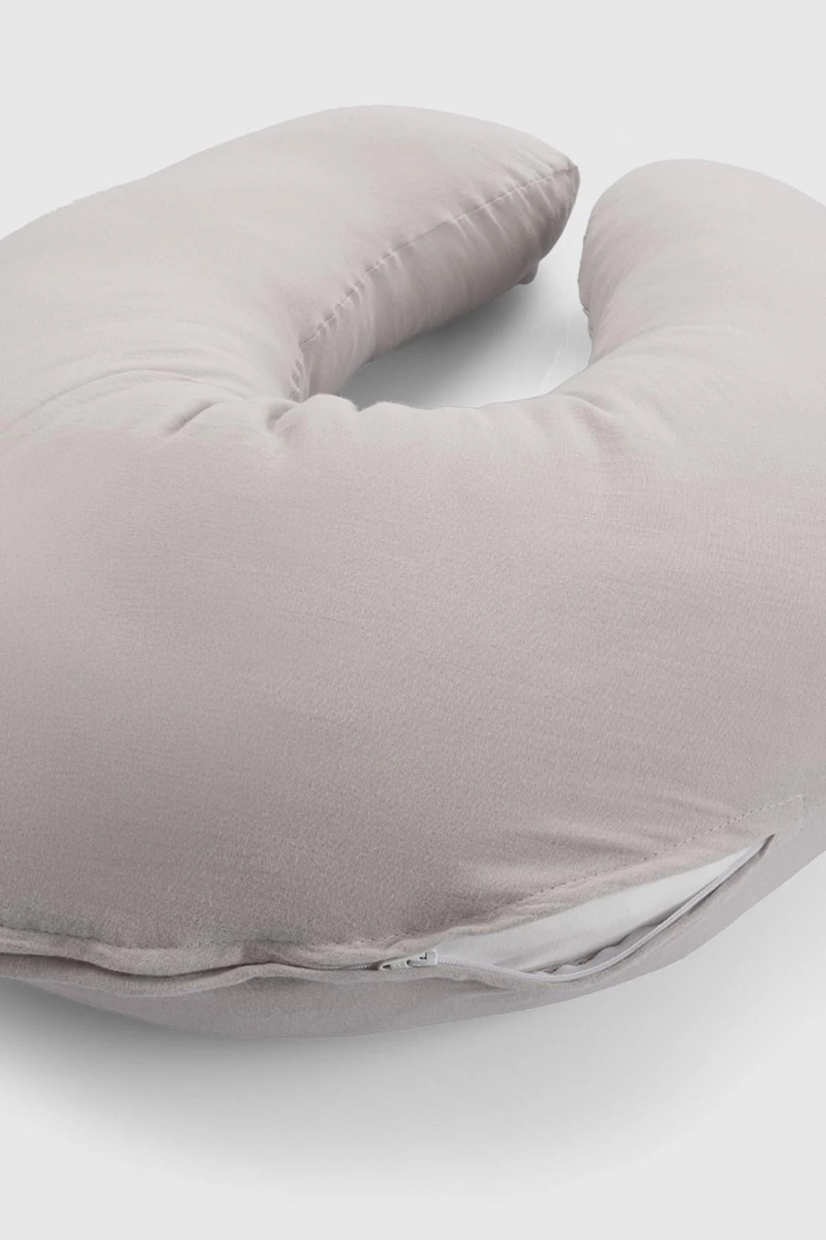 Organic Cotton Muslin Maternity and Nursing Pillow - Beige
