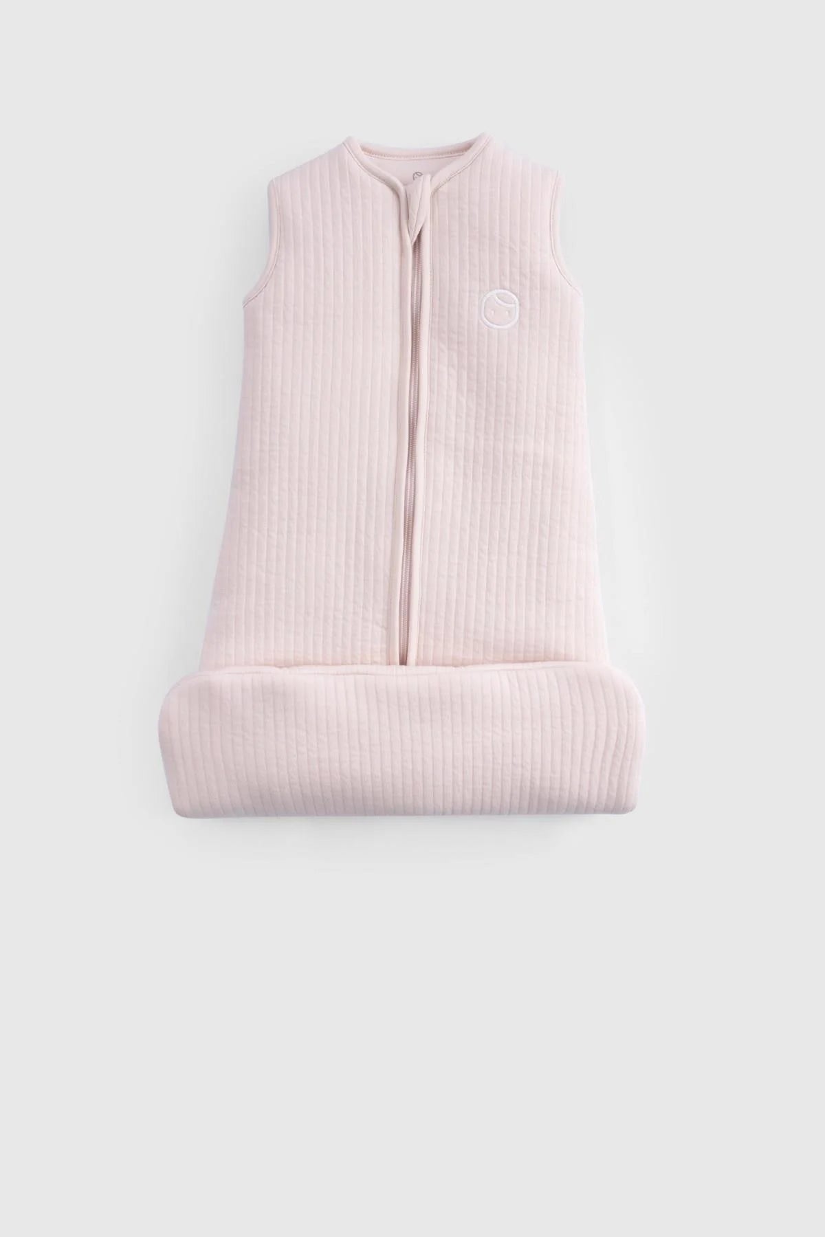 Organic Cotton Quilted Sleeping Bag - Pink