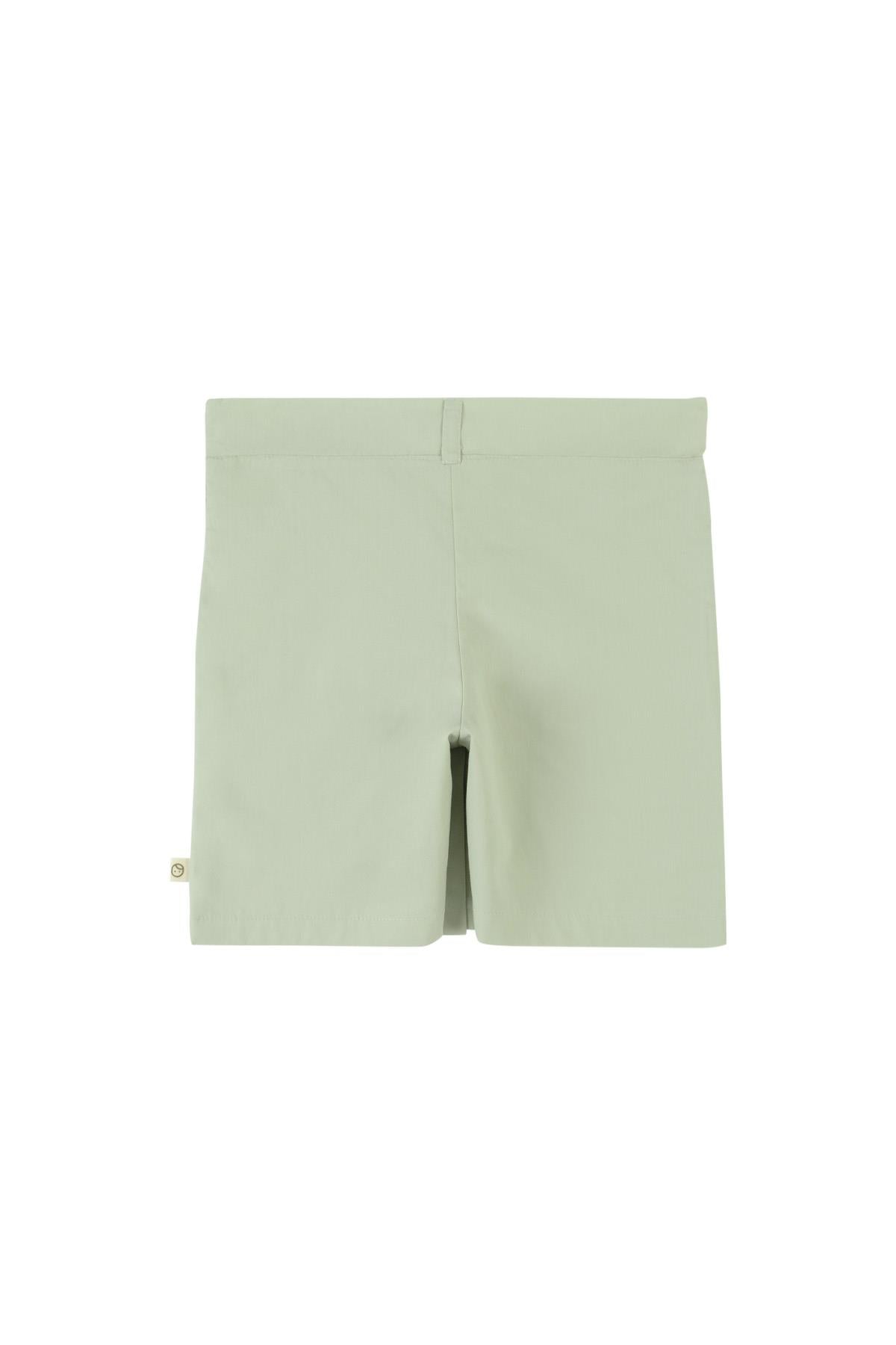 Green Organic Cotton Short Skirt for Kids | Eco-Friendly