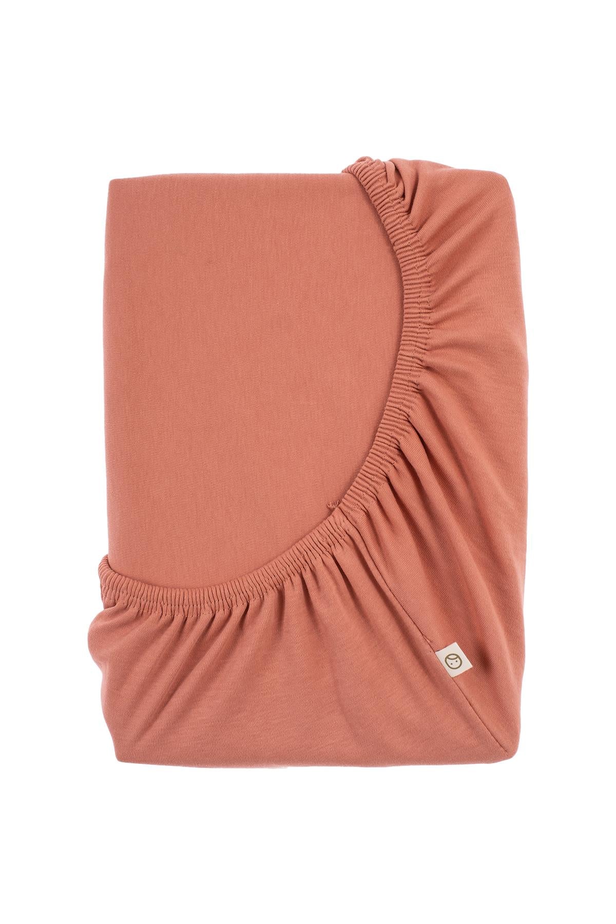 Organic Cotton Fitted Bed Sheet - Pink | Soft and Cozy Bedding