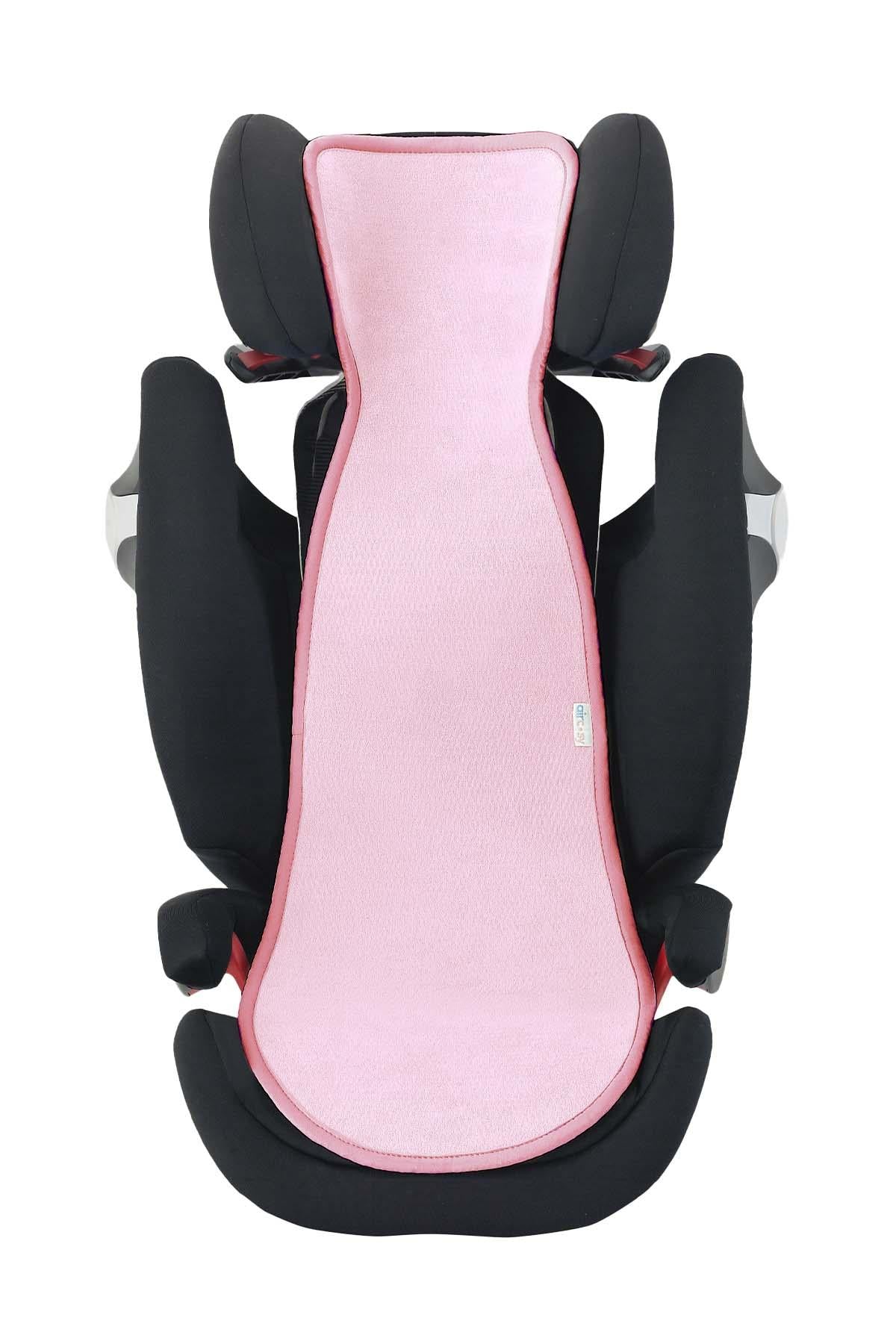 Organic Cotton Pink Kids Car Seat Cushion ( 3-6 Years )